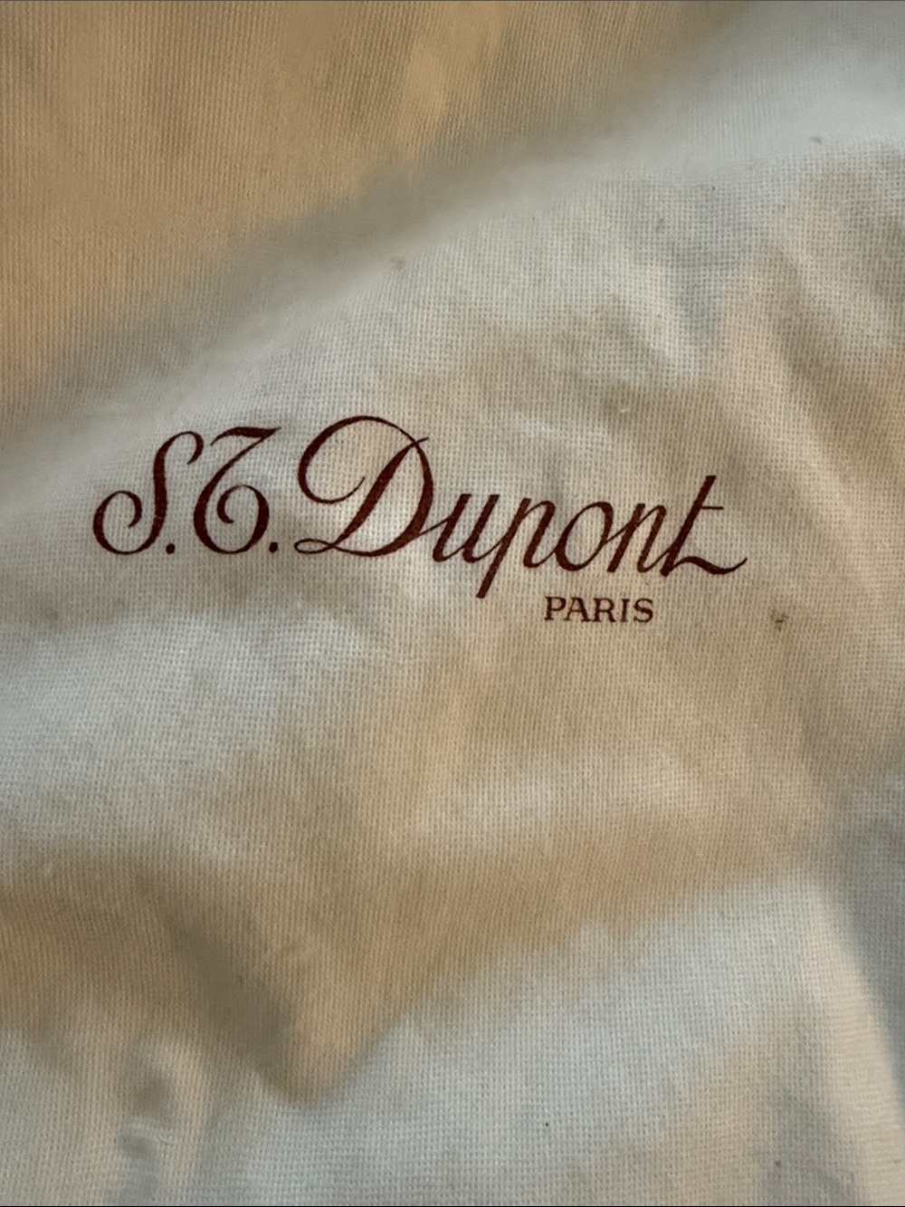 Vintage S.T. DuPont Paris rare black evening clutch with dust bag - Picture 9 of 10